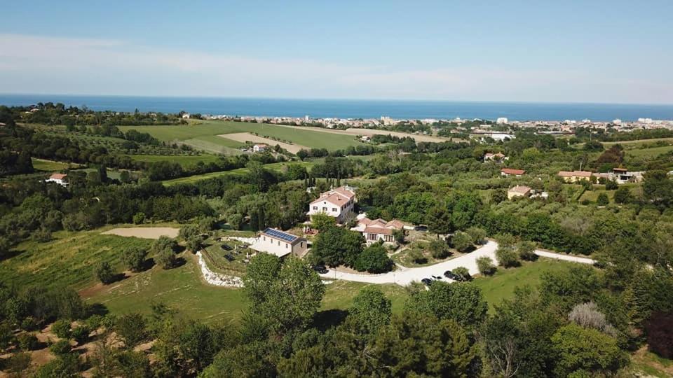 Agriturismo La Contea Senigallia Villa San Gaudenzio Exteriör bild