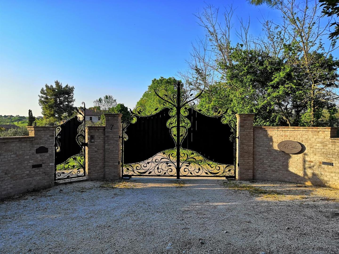 Agriturismo La Contea Senigallia Villa San Gaudenzio Exteriör bild